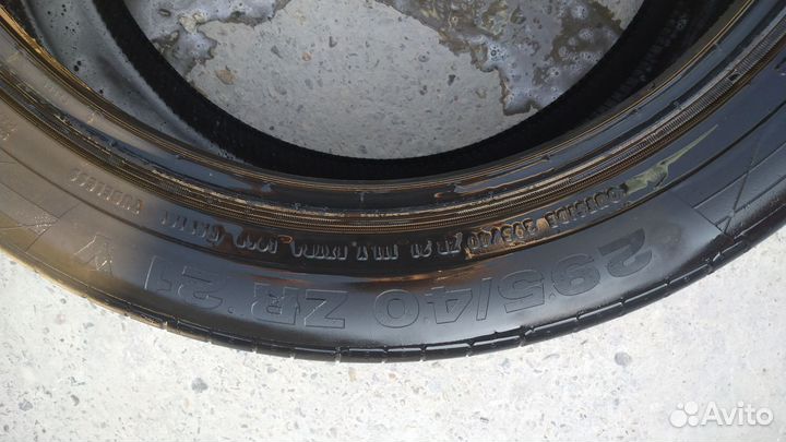 Continental ContiSportContact 295/40 R21