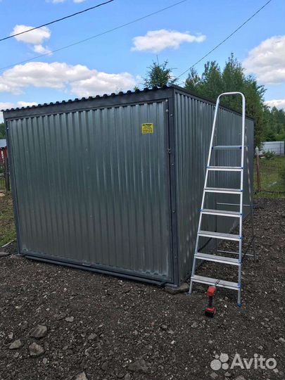 Гараж пенал ракушка