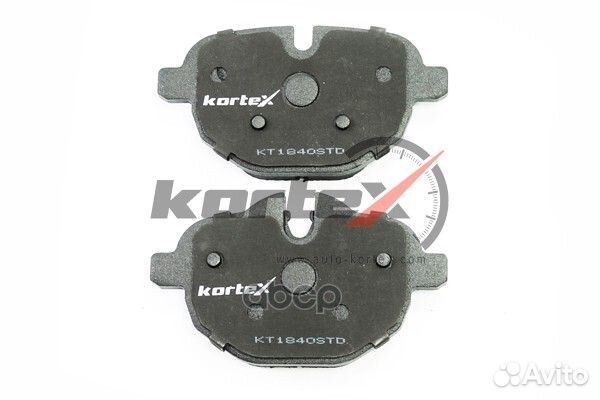 Колодки тормозные дисковые зад KT1840STD kortex