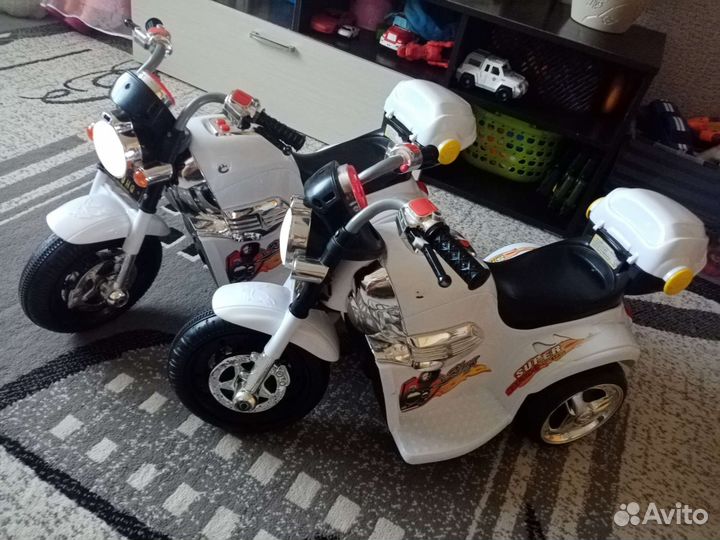 Детский мотоцикл на аккумуляторе бу