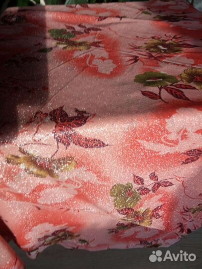 Отрез ткани трикотаж с люрексом 3,5 м ширина 1,6 м