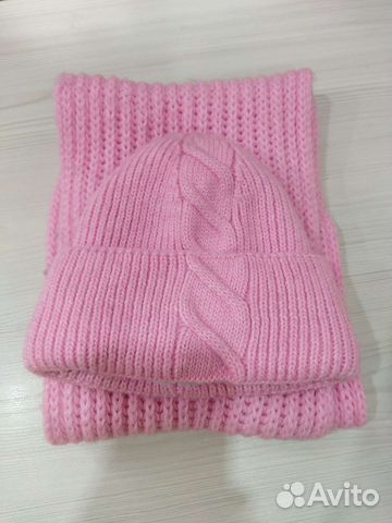 Шапка и снуд женский комплект