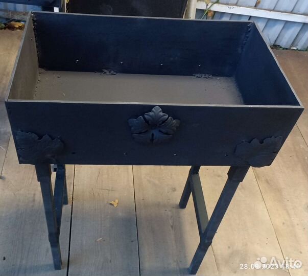 Мангал самодельный, складной 550*280*140