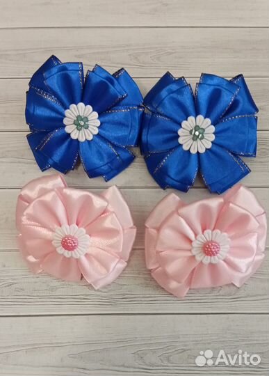 Бантики для девочек ручной работы