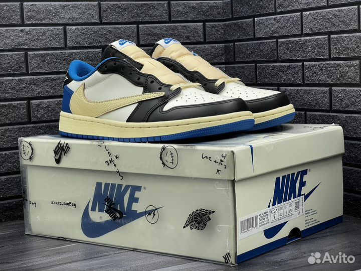 Кроссовки Nike Air Jordan 1 Low x Travis Scott