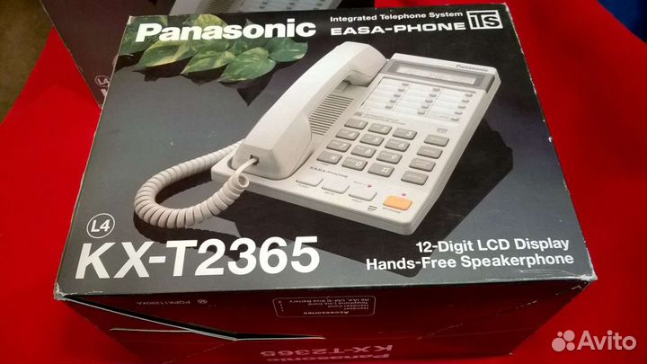 Проводные стационарные телефон panasonic KX-T2365