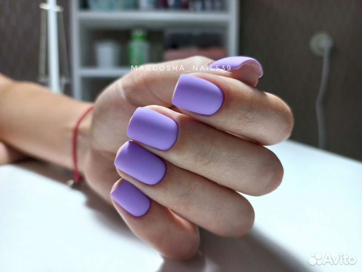 Комбинированный маникюр,покрытие гель лаком