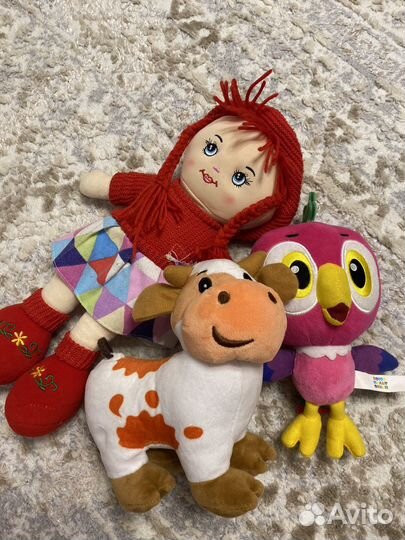 Мягкие игрушки новые
