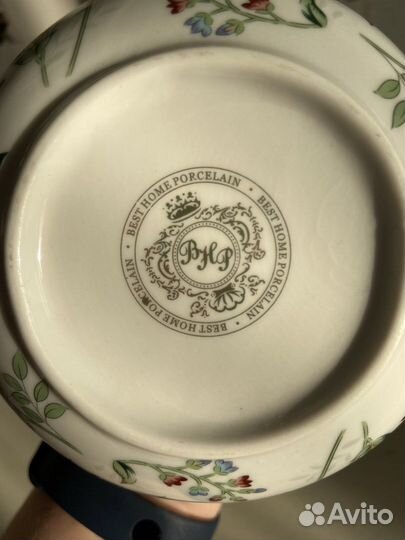 Конфетница фарфоровая