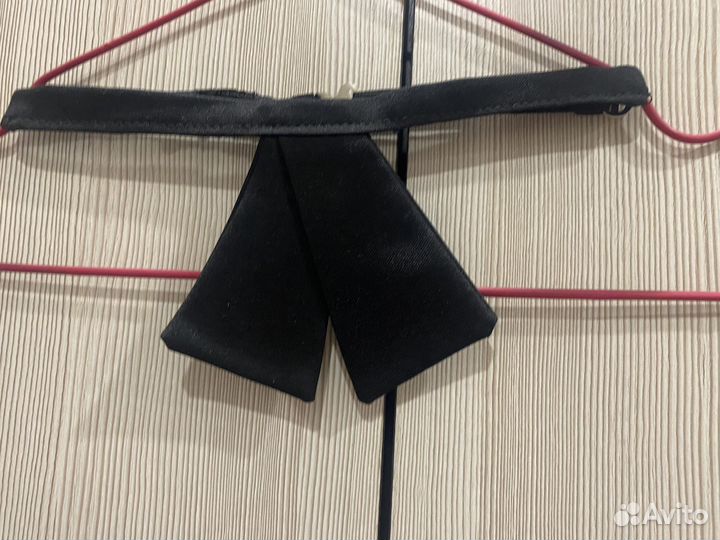 Галстук - бабочка женский, черный