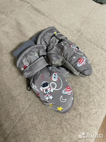 Варежки краги зимние 2-3 года новые