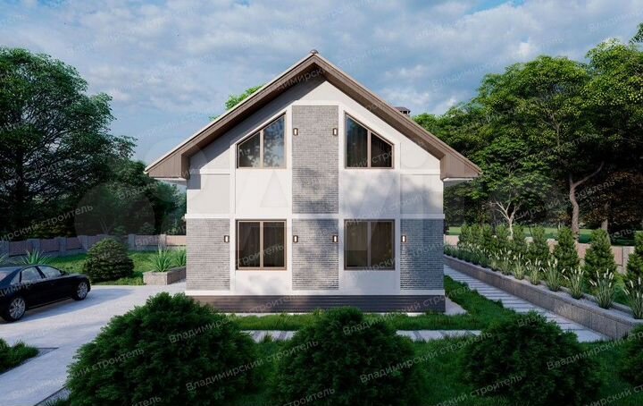 Дом 115 м² на участке 10 сот.