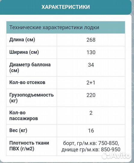 Надувная лодка пвх