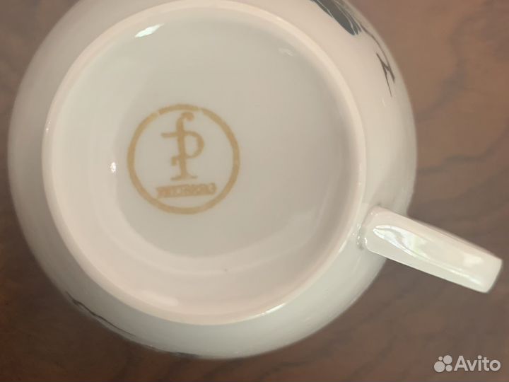 Чайно кофейный столовый сервиз гдр freiberg