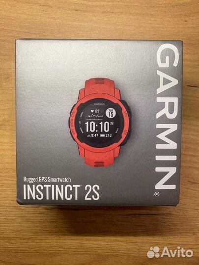 Часы Garmin Instinct 2S Red (Новые, в наличии)