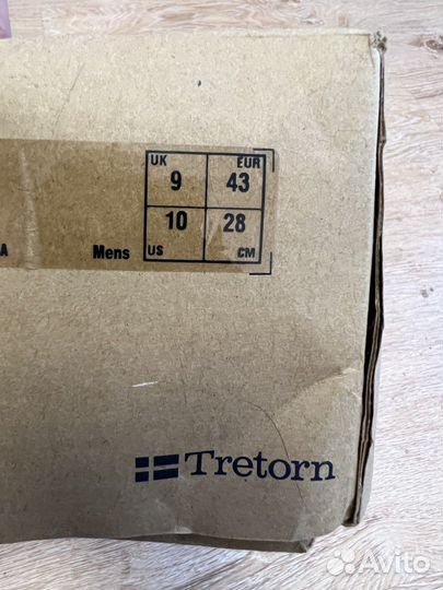 Мокасины мужские Tretorn натуральная замша