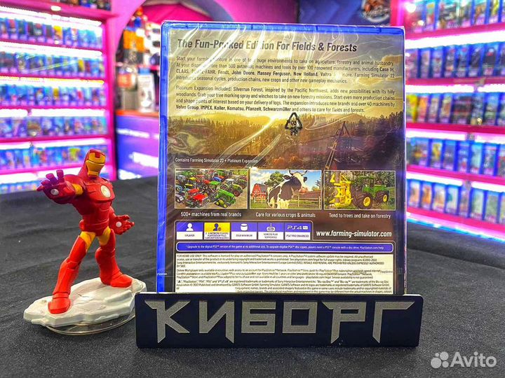 PS4 Farming Simulator 22 Platinum Edition (Новый)