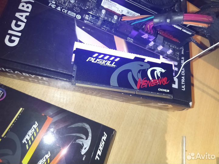 Rgb(с подсветкой) ddr3 16gb(8+8) 1600MHZ