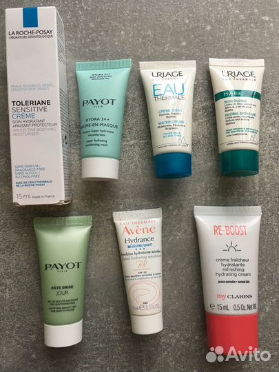 Крем для лица Uriage, payot, la Roche posay, mixit