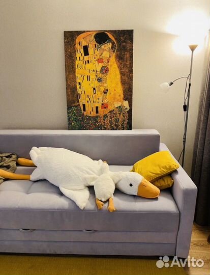 Картина Густав Климт Поцелуй Der Kuss