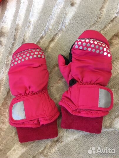 Варежки краги 2-4 года