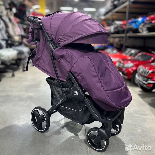 Коляска babalo 2023, фиолетовый