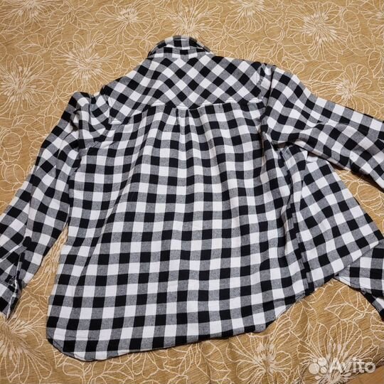 Рубашка женская в клетку