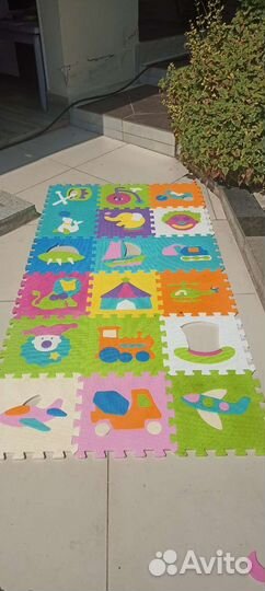 Детский коврик пазл
