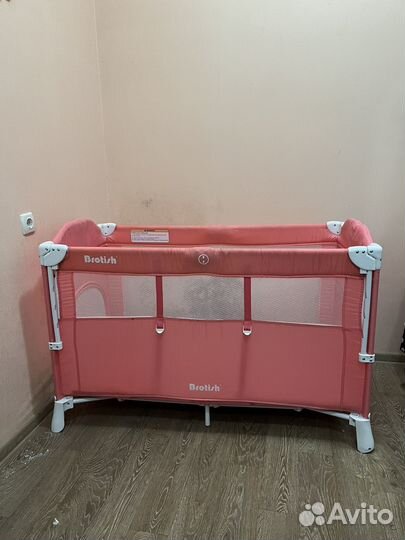 Детская кроватка манеж