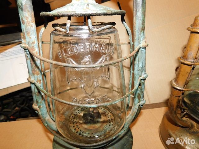 2 Антикварных,керосиновых фонаря летучая мышь СССР