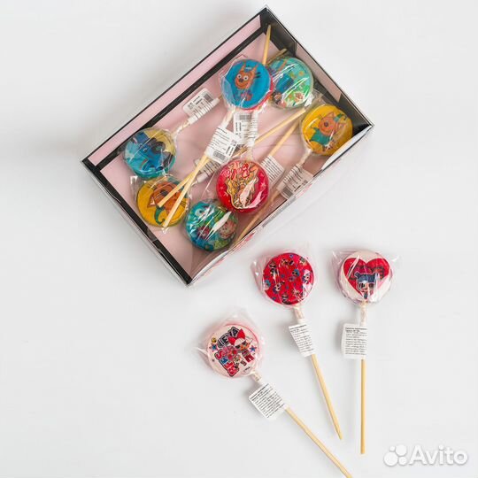 Леденцы из изомальта 