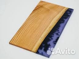 Доска сервировочная из эпоксидной смолы