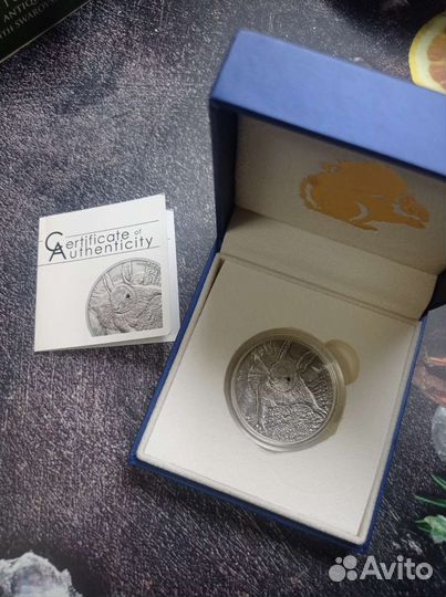 5 долларов Палау 2012 серебро, тираж 1000 шт