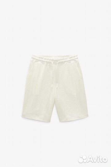 Мужские белые шорты Zara M