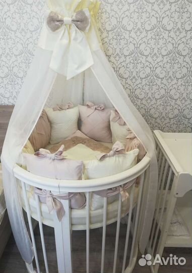 Детская кроватка трансформер 9 в 1