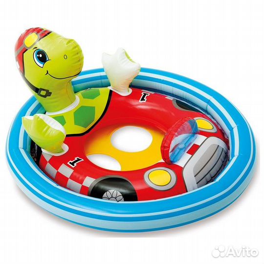 Круг для плавания «Зверюшки», с сиденьем, от 3-4 л