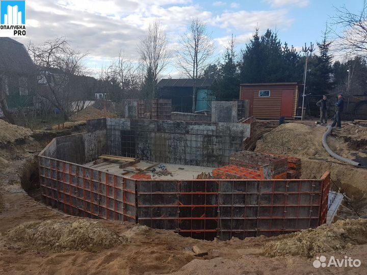 Мелкощитовая опалубка для фундаментов