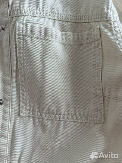 Рубашка куртка джинсовая oui женская