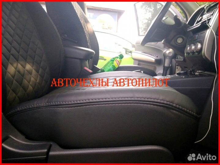 Чехлы Автопилот Nissan Almera Classic из экокожи