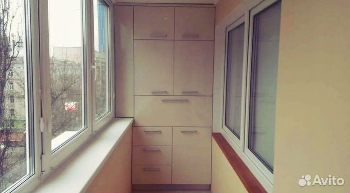 Шкаф на балкон напрямую с фабрики