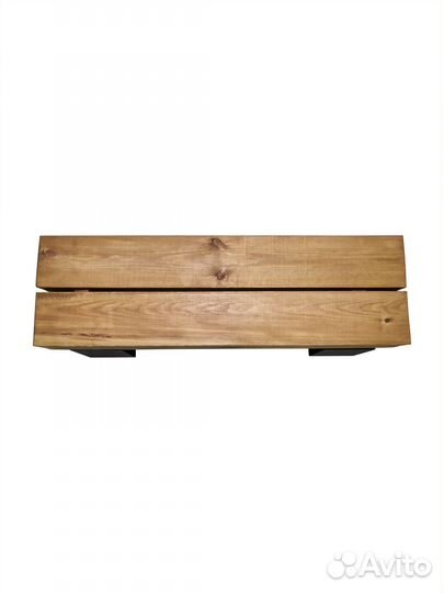 Скамейка садовая брус 150х150