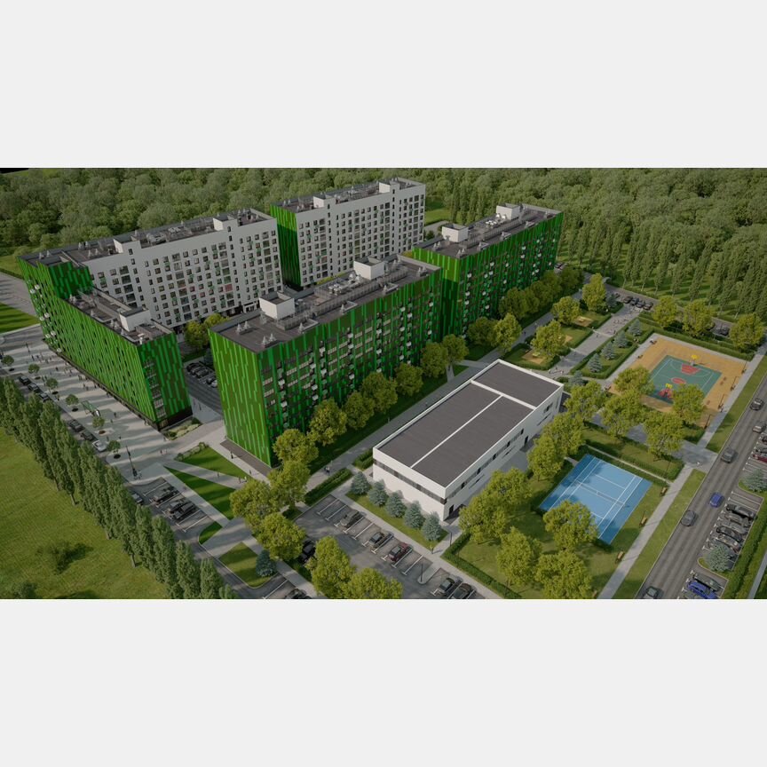 1-к. квартира, 34,7 м², 6/9 эт.