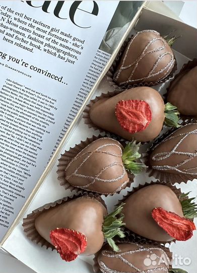 Клубника в бельгийском шоколаде