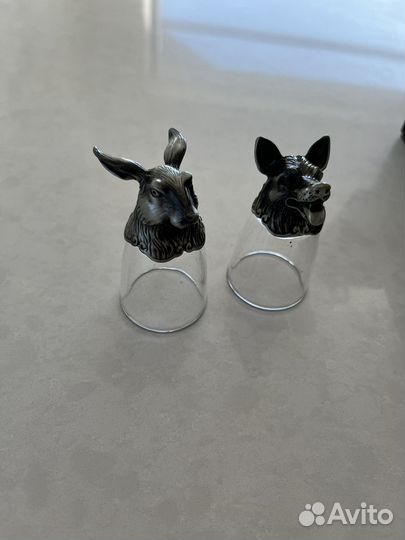 Рюмки стопки перевертыши набор