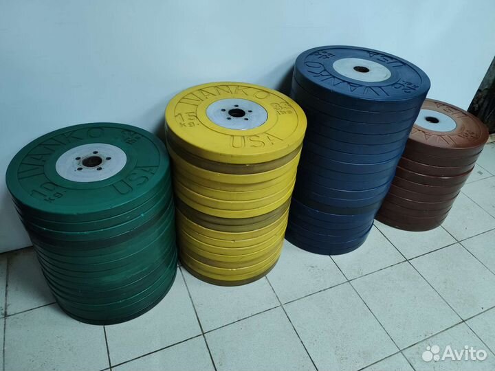 Диски для штанги Ivanko (USA)