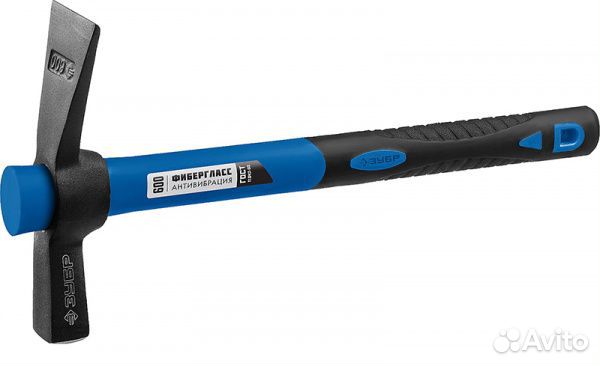 Молоток каменщика с фиберглассовой рукояткой Зубр мк-У 20155-600 z02