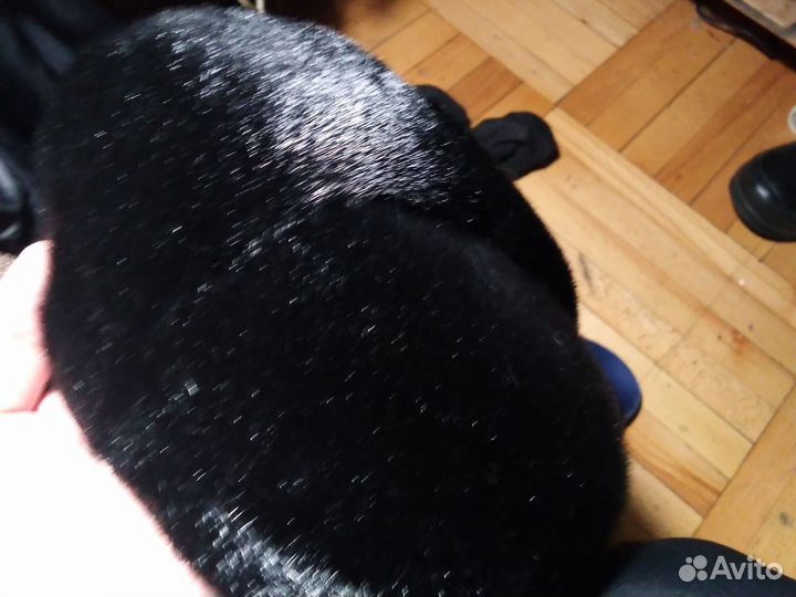 Меховая мужская кепка