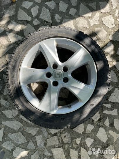 Литые диски с резиной на honda