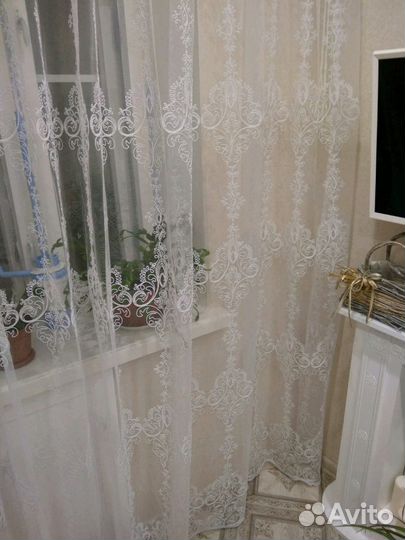 Штора тюль новый