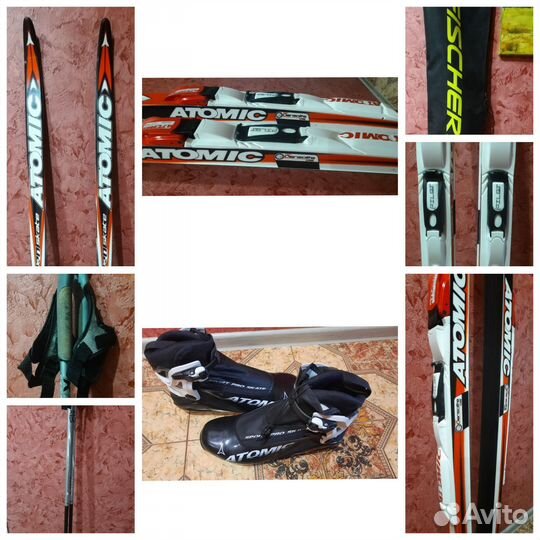 Лыжи беговые Atomic Pro Skate 190 комплект